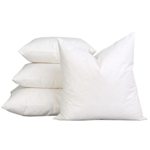 plain white cushions